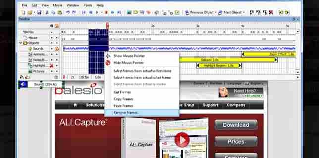 Zapis akcji na&nbsp;ekranie komputera